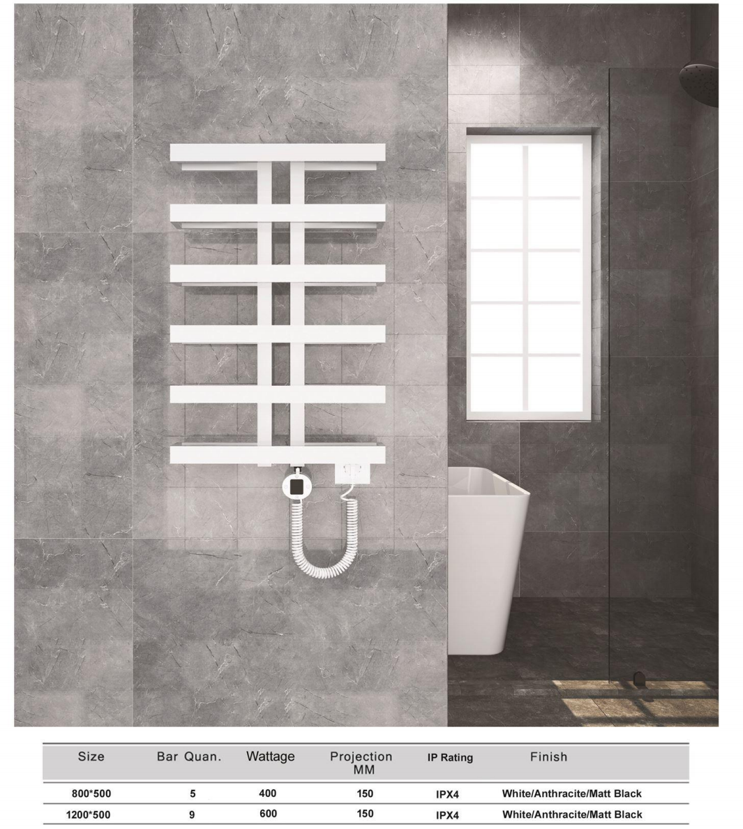 Electric Steel Towel Radiator-EDTR07